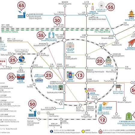 Eslead Hotel Osaka Nipponbashi 외부 사진